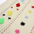 【SALE】革刺繍PCケース 小 32x25 @14000→7000円